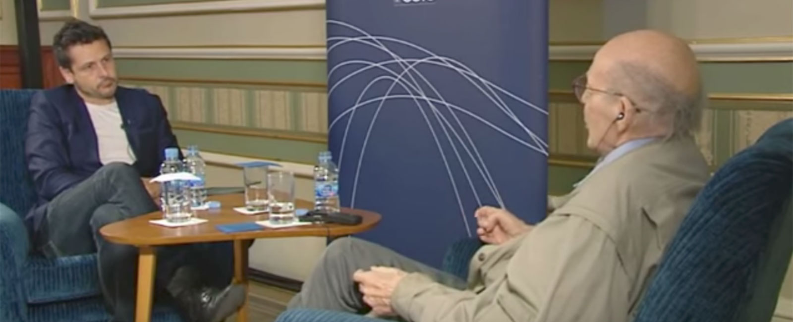 Marvin Minsky y el director Kike Maíllo