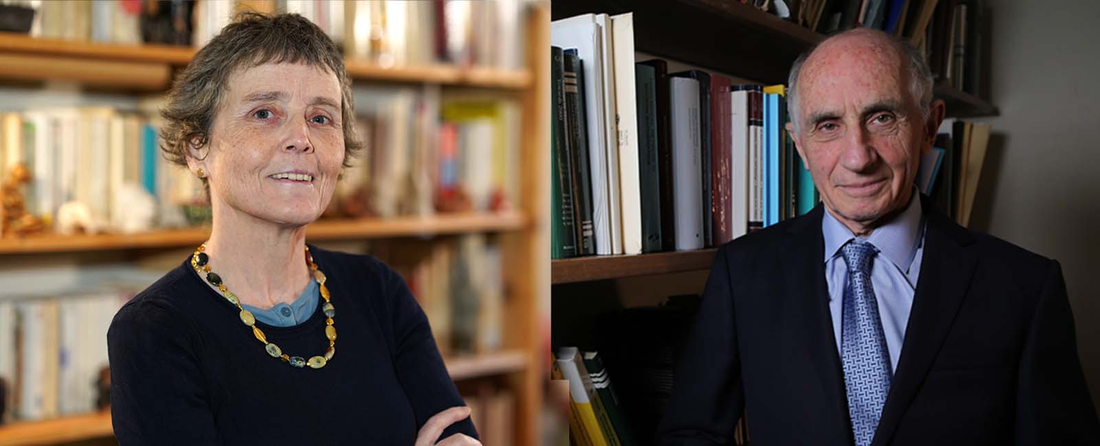 Claire Voisin y Yakov Eliashberg. XVI Premio Fronteras del Conocimiento en Ciencias Básicas.