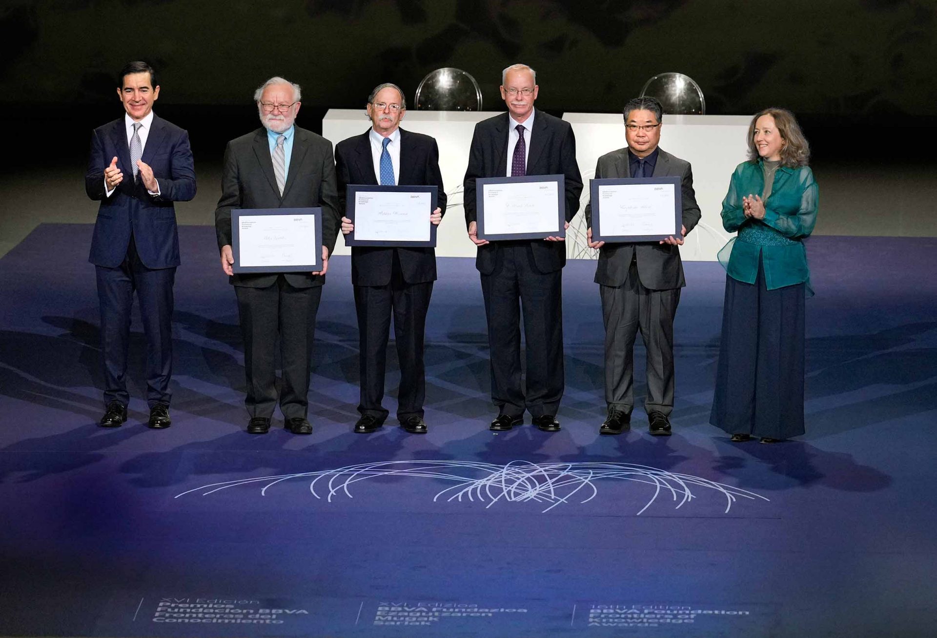 Ceremonia de los XVI Premios Fronteras del Conocimiento de la Fundación BBVA