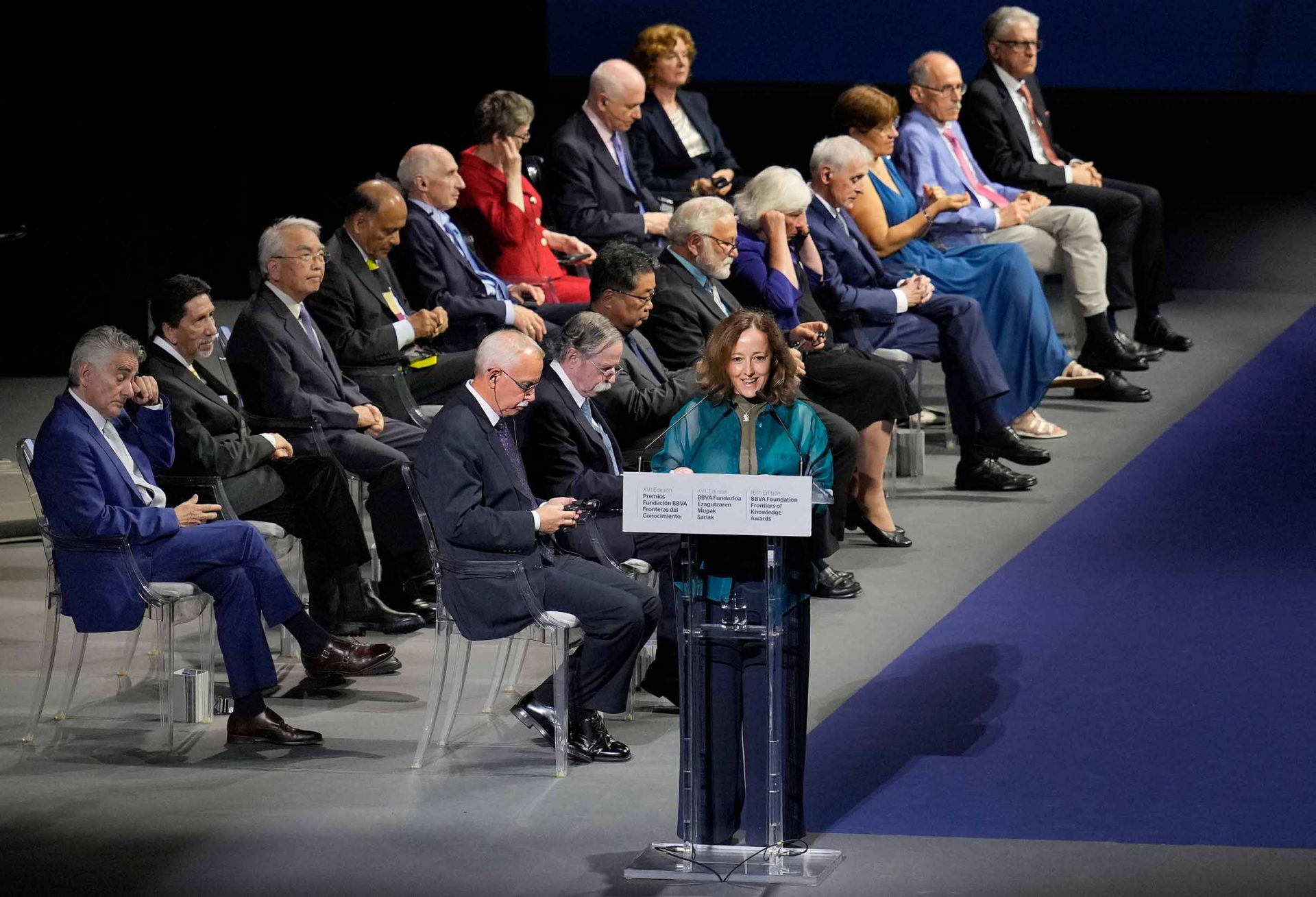 Ceremonia de los XVI Premios Fronteras del Conocimiento de la Fundación BBVA
