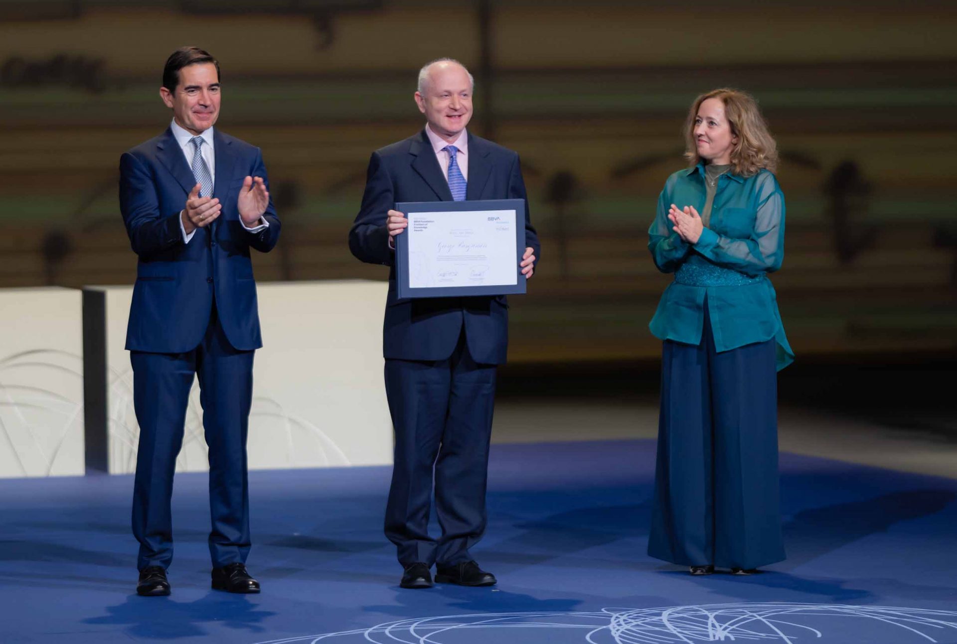 Ceremonia de los XVI Premios Fronteras del Conocimiento de la Fundación BBVA